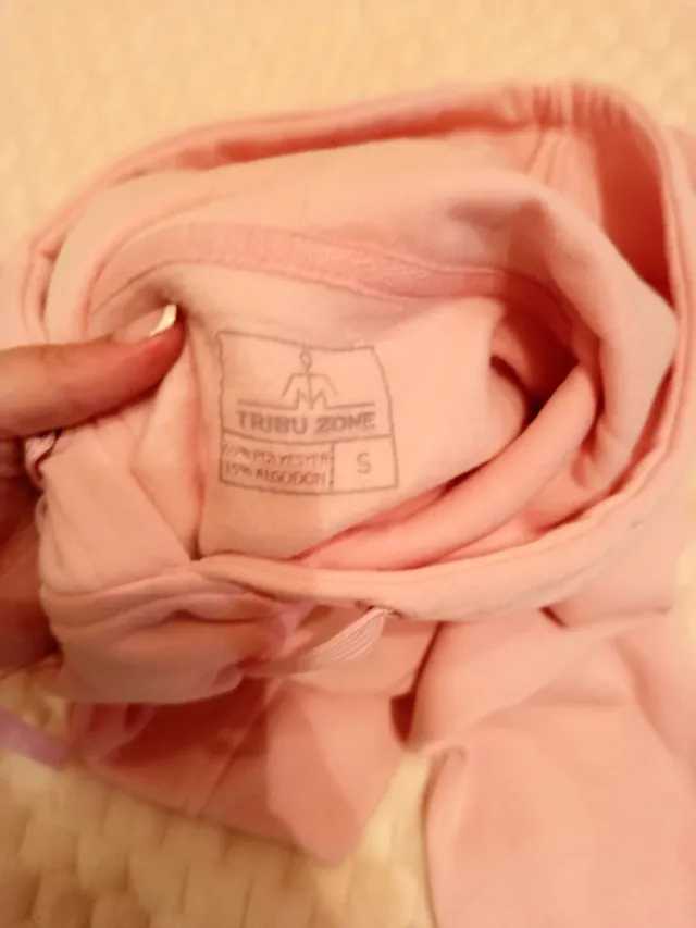 Sudadera rosa con dibujo