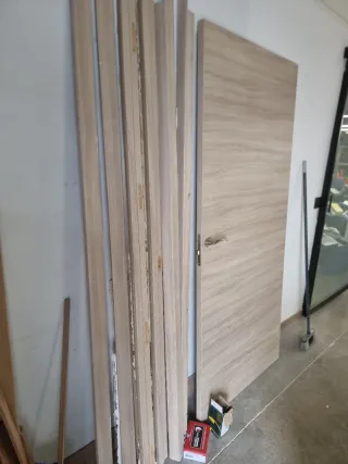 Puerta interior madera 92,5 cm