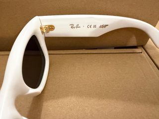 Gafas de sol Ray-Ban Wayfarer Puffer Blancas