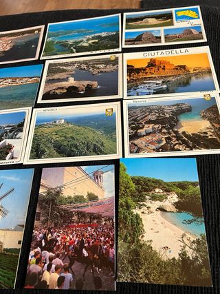 17 Postales Antiguas Menorca