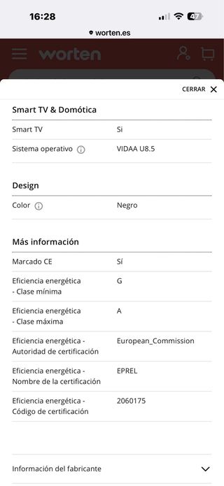 TV Hisense 100 QLED 4K Smart TV