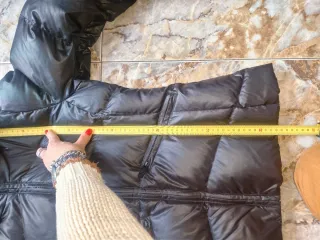 Plumífero Calvin Klein Negro con Capucha