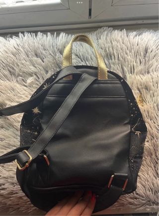 Mochila Harry Potter Negra y Dorada