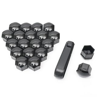 20 Tampas Porcas Jante Roda 17mm + Ferramenta