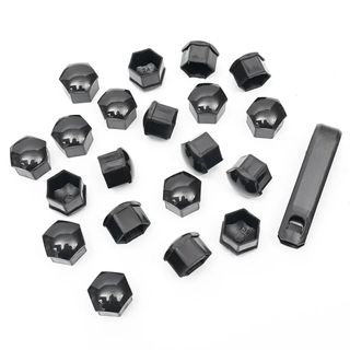 20 Tampas Porcas Jante Roda 17mm + Ferramenta