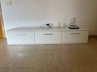 Mueble TV blanco