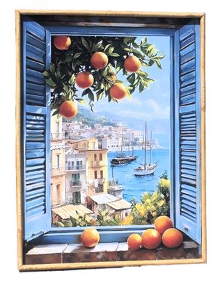 2 Quadri Mediterranei Stampati