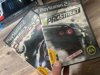 Consola Playstation 2 Sony Negra 2 juegos y memory