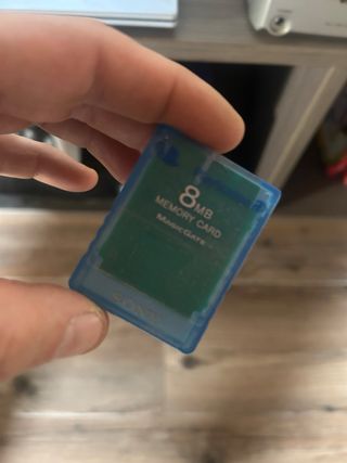 Consola Playstation 2 Sony Negra 2 juegos y memory