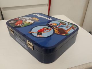 Playmobil Set 4 Puzzle in Valigetta Metallo