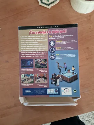 Caja PC Juego Los Sims Electronic Arts