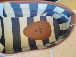 Lote 2 Zapatillas Tino González y H&M Talla 40