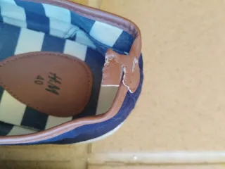 Lote 2 Zapatillas Tino González y H&M Talla 40