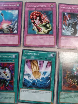 Lotto carte Yu-Gi-Oh! - Carte Magia e Trappola