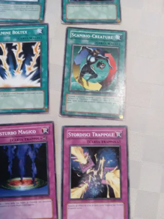 Lotto carte Yu-Gi-Oh! - Carte Magia e Trappola