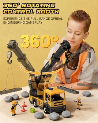 SIN ABRIR Juguete Camión Grúa Light & Sound