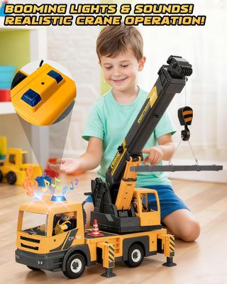 SIN ABRIR Juguete Camión Grúa Light & Sound