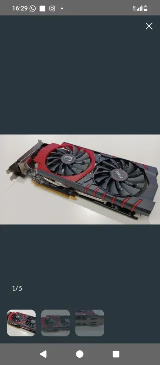 Tarjeta Gráfica MSI GTX 970
