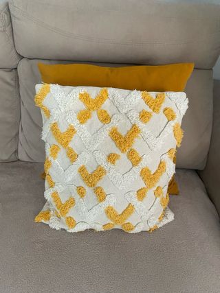 Funda de cojín decorativa En lino  40x40