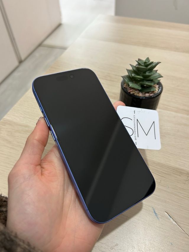 iPhone 16 256GB Azul como novo