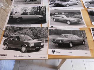 Lotto cartella stampa talbot horizon solara rapler