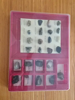 Set 25 minerali da collezione
