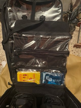 Mochila Táctica Sanitaria Paramed's XL Negra
