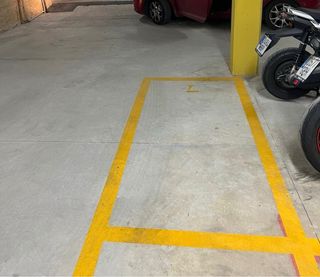 Plaza de parking para moto
