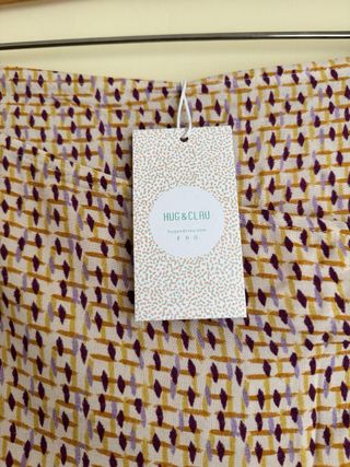 Falda Hug&Clau estampada nueva