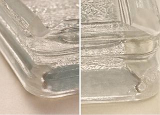 Cenicero Vintage Vidrio Grueso