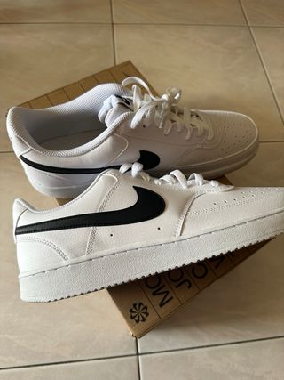 Nike Scarpe da Ginnastica Bianche Nere Taglia 45