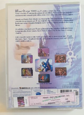 DVD Prince Rave Un2 the Year 2000 - Selado