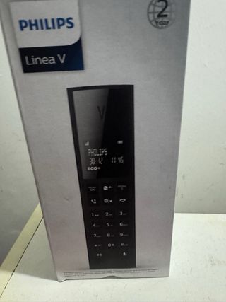 Teléfono Inalámbrico Philips Negro