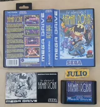 THE ADVENTURES OF BATMAN AND ROBIN - MEGADRIVE