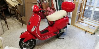 Tapicería de asiento de moto