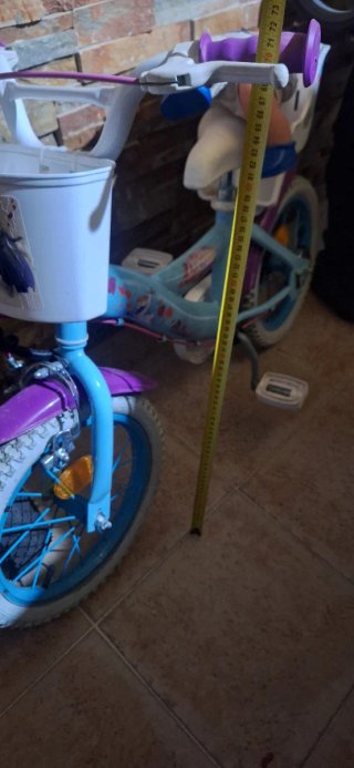 Bicicleta Frozen Niña