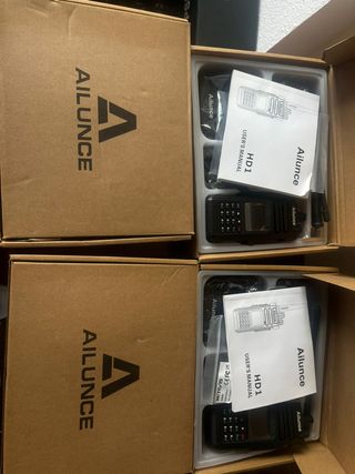 Ailunce HD1 Walkie Talkie Negro
