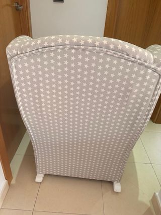 Sillón de lactancia con estrellas