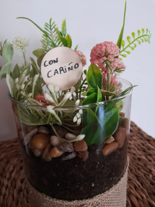 Centro de mesa Con Cariño