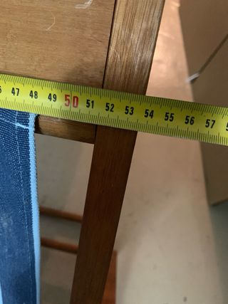 2 Sillas de Madera Plegables Rayas