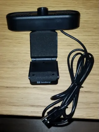 Webcam Sandberg USB 1080P HD Negra
