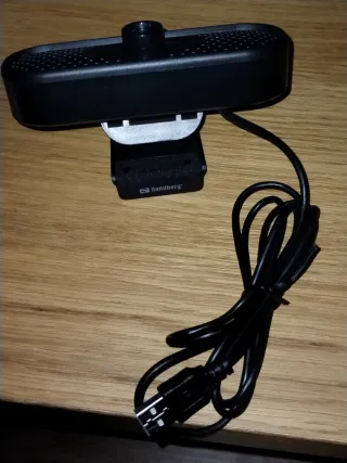 Webcam Sandberg USB 1080P HD Negra
