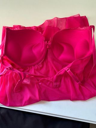 Camisón sexy con relleno - Talla 40