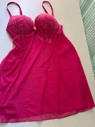 Camisón sexy con relleno - Talla 40