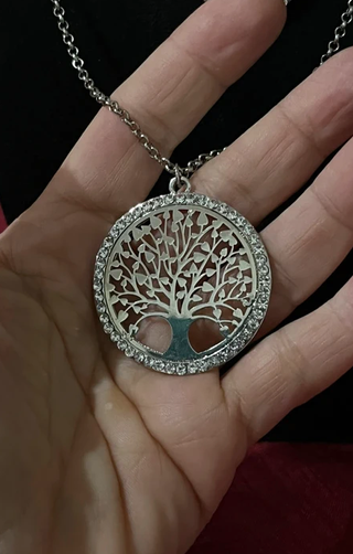 Collana 3 fili albero della vita