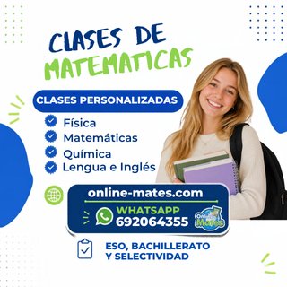 CLASES PARTICULARES PARA REFUERZO ESCOLAR