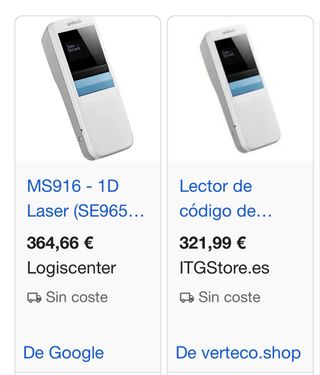 Unitech MS916 Lettore Codice a Barre Wireless