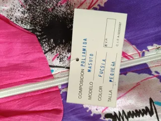 Conjunto Meritere 80s Fucsia Retro Nuevo