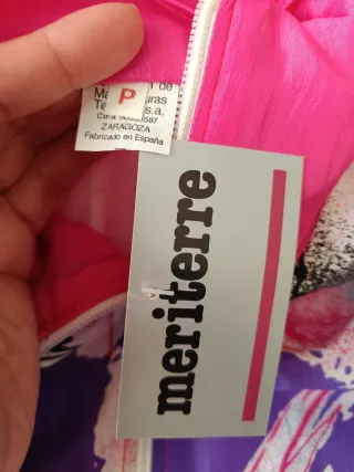 Conjunto Meritere 80s Fucsia Retro Nuevo