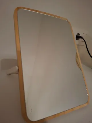 Specchio da tavolo in bambù 23x16